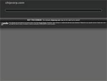 Tablet Screenshot of chipcorp.com